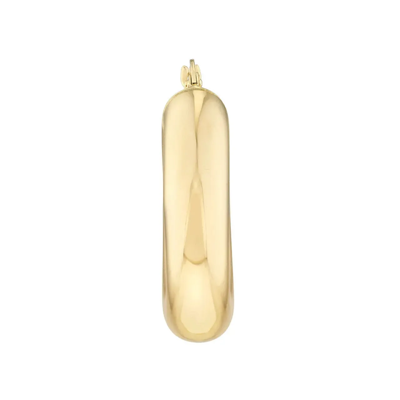 14k Polished Chunky Hoop Earrings