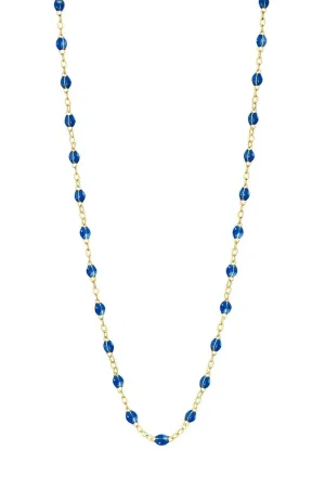 16.5" Classic Gigi Necklace - Sapphire   Yellow Gold