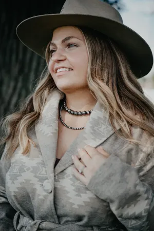 16" Graduated Navajo Pearl Necklace