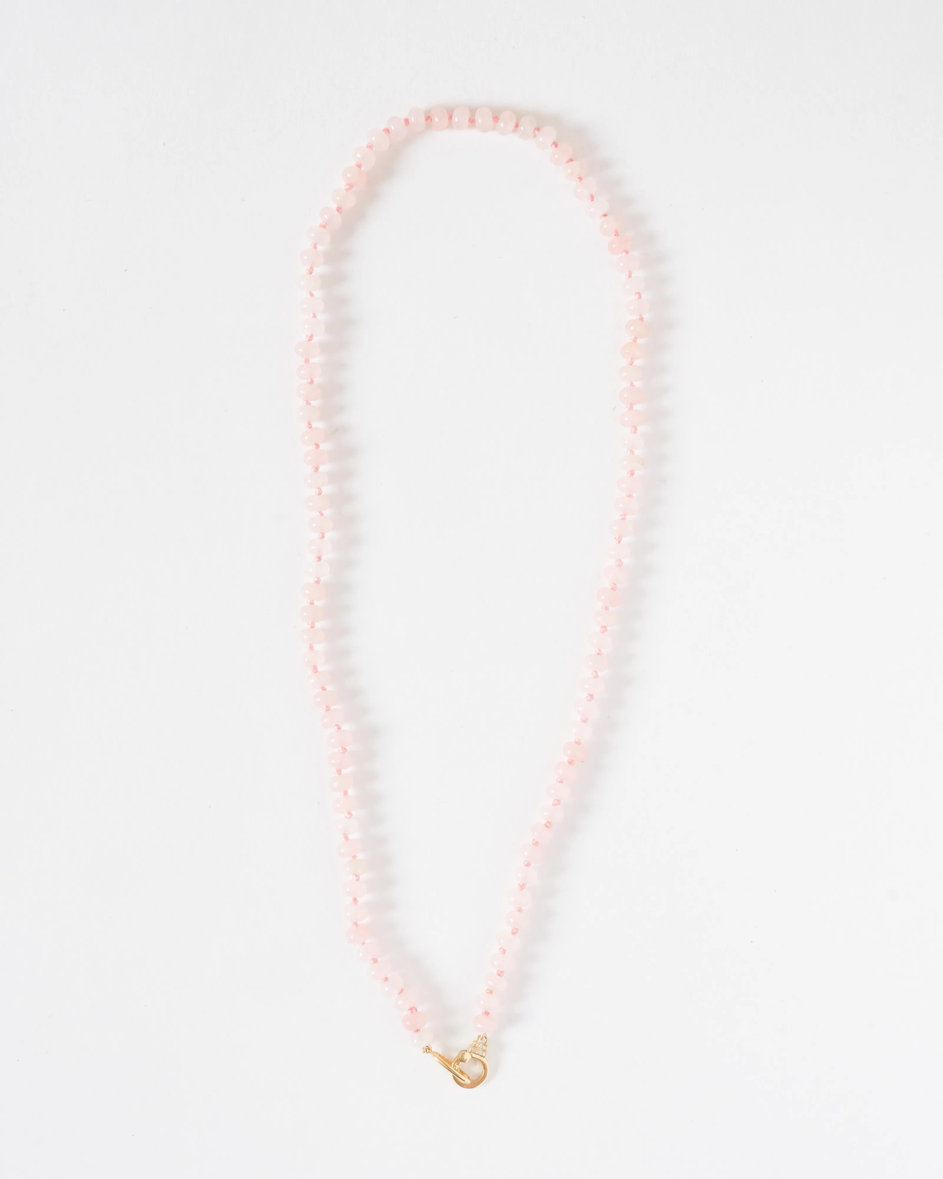 22" beaded necklace with clasp