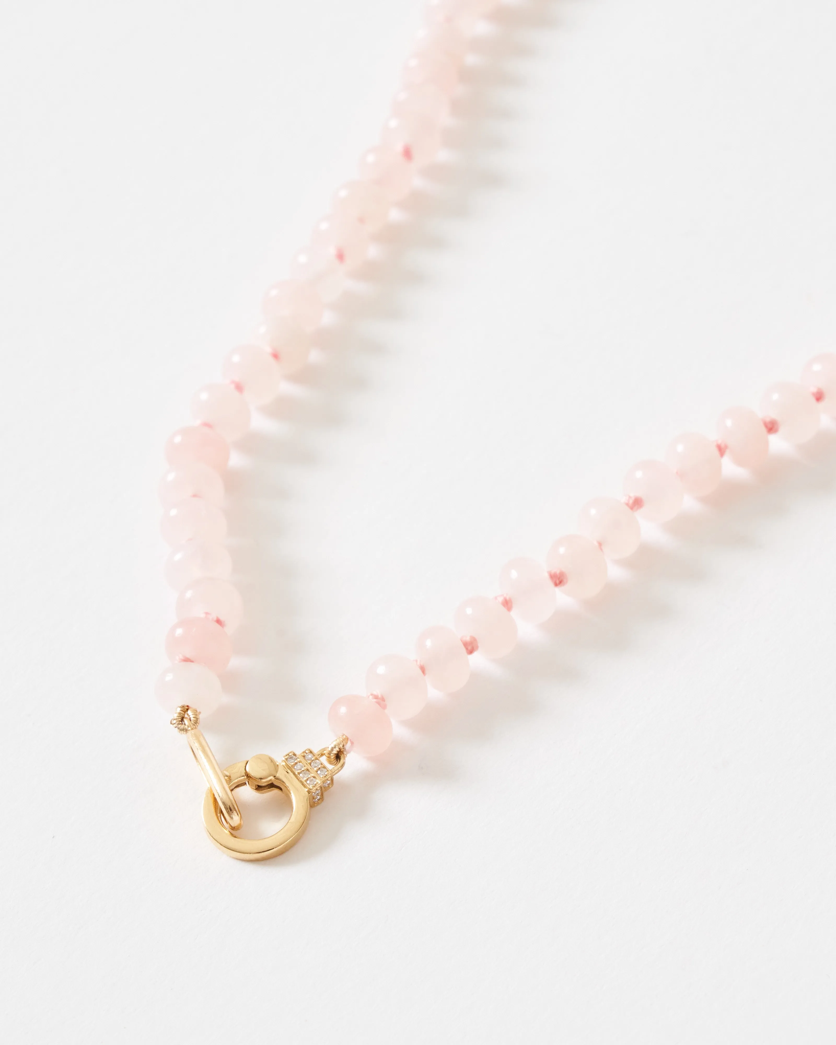 22" beaded necklace with clasp