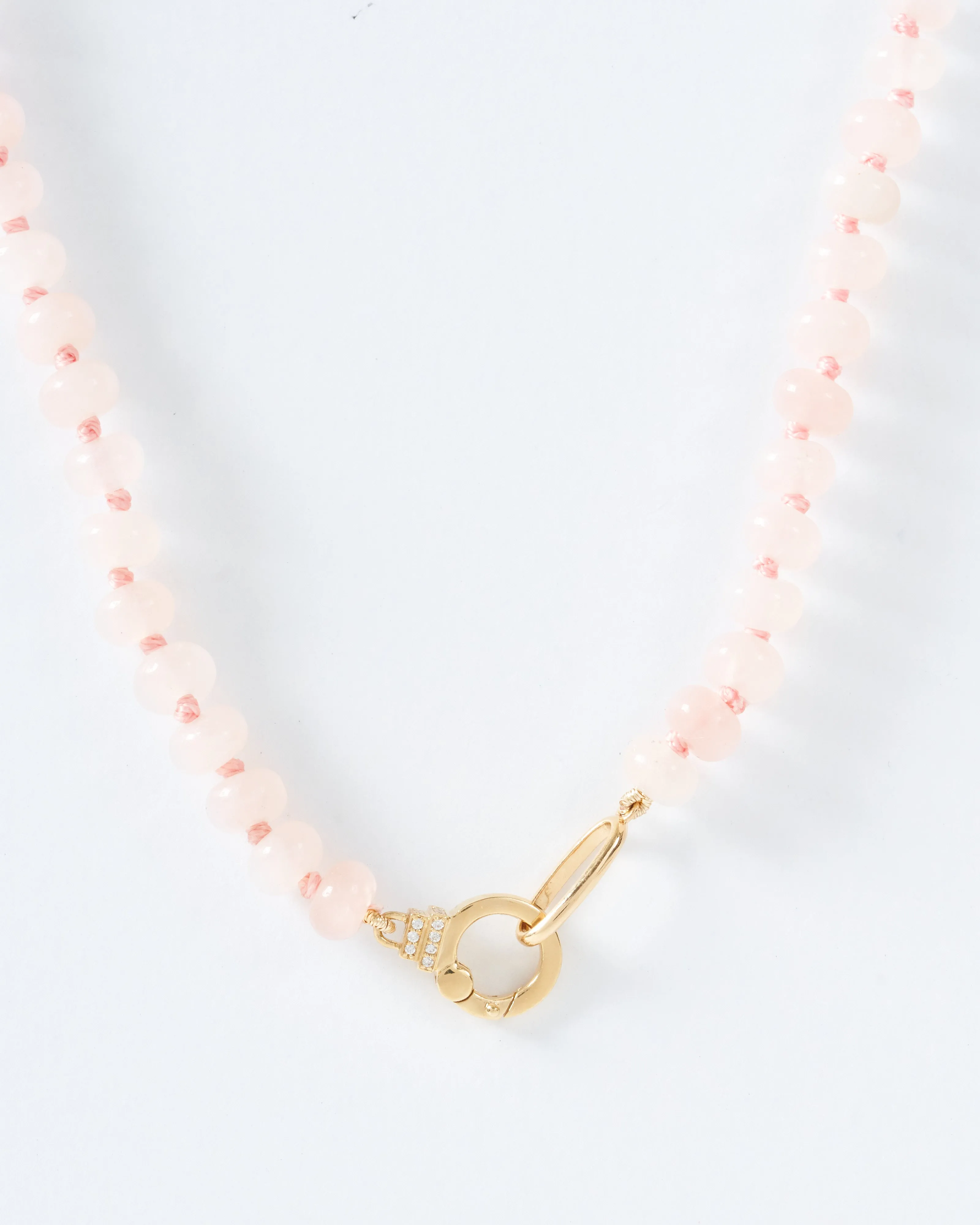 22" beaded necklace with clasp