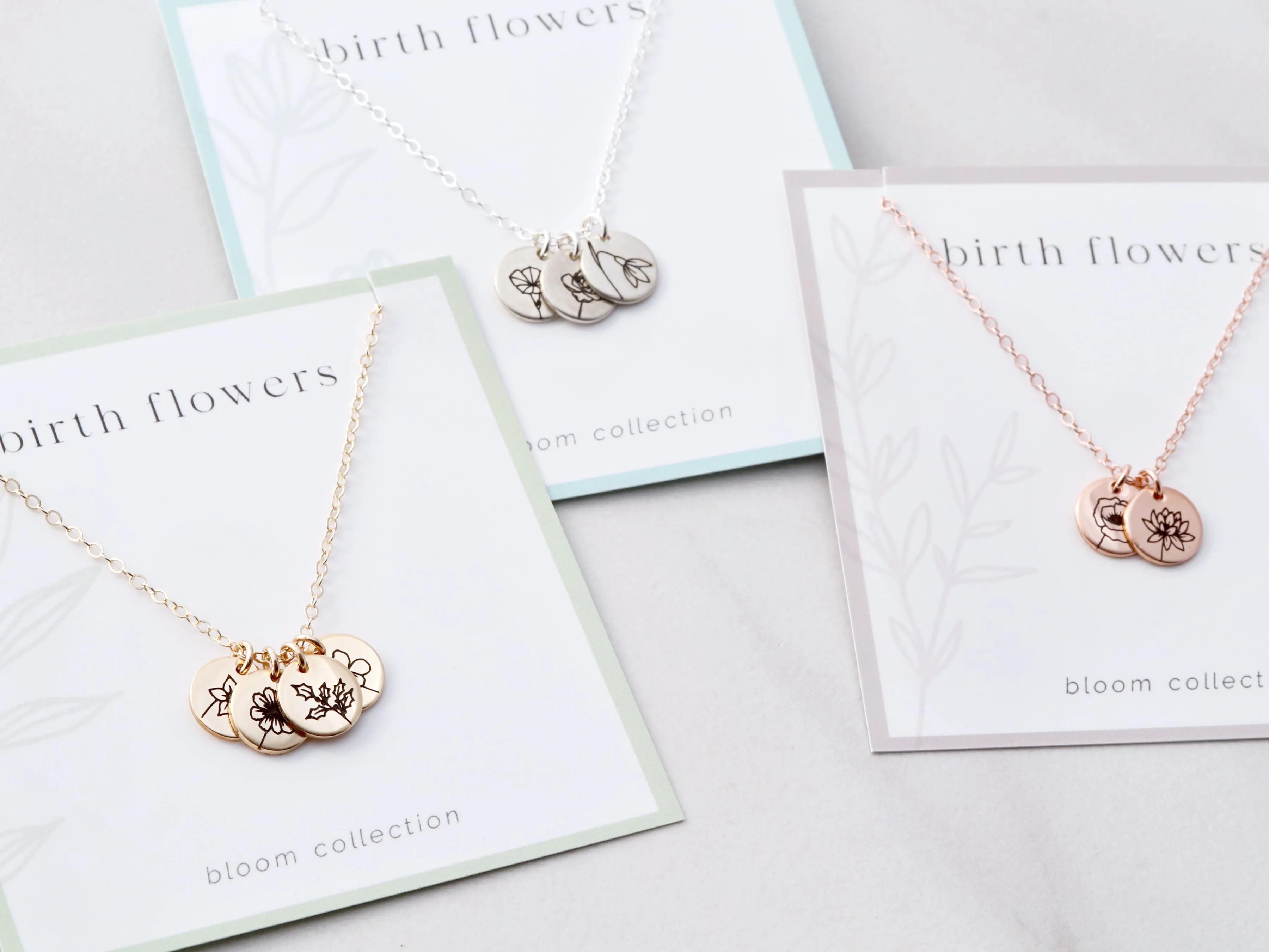 3/8" Build Your Own Birth Flower