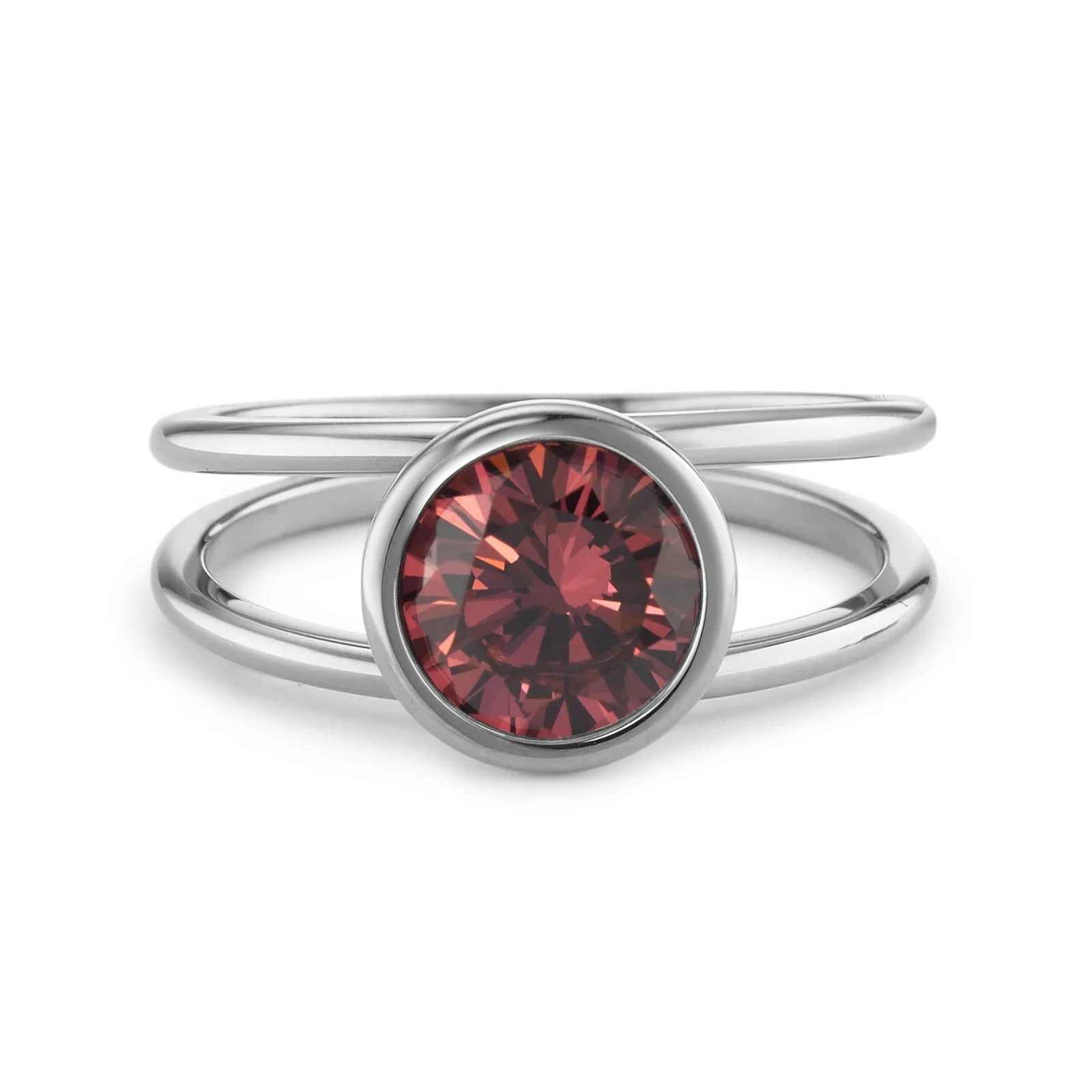 593987 TeNo Joy Ring, Scarlet 9.5mm