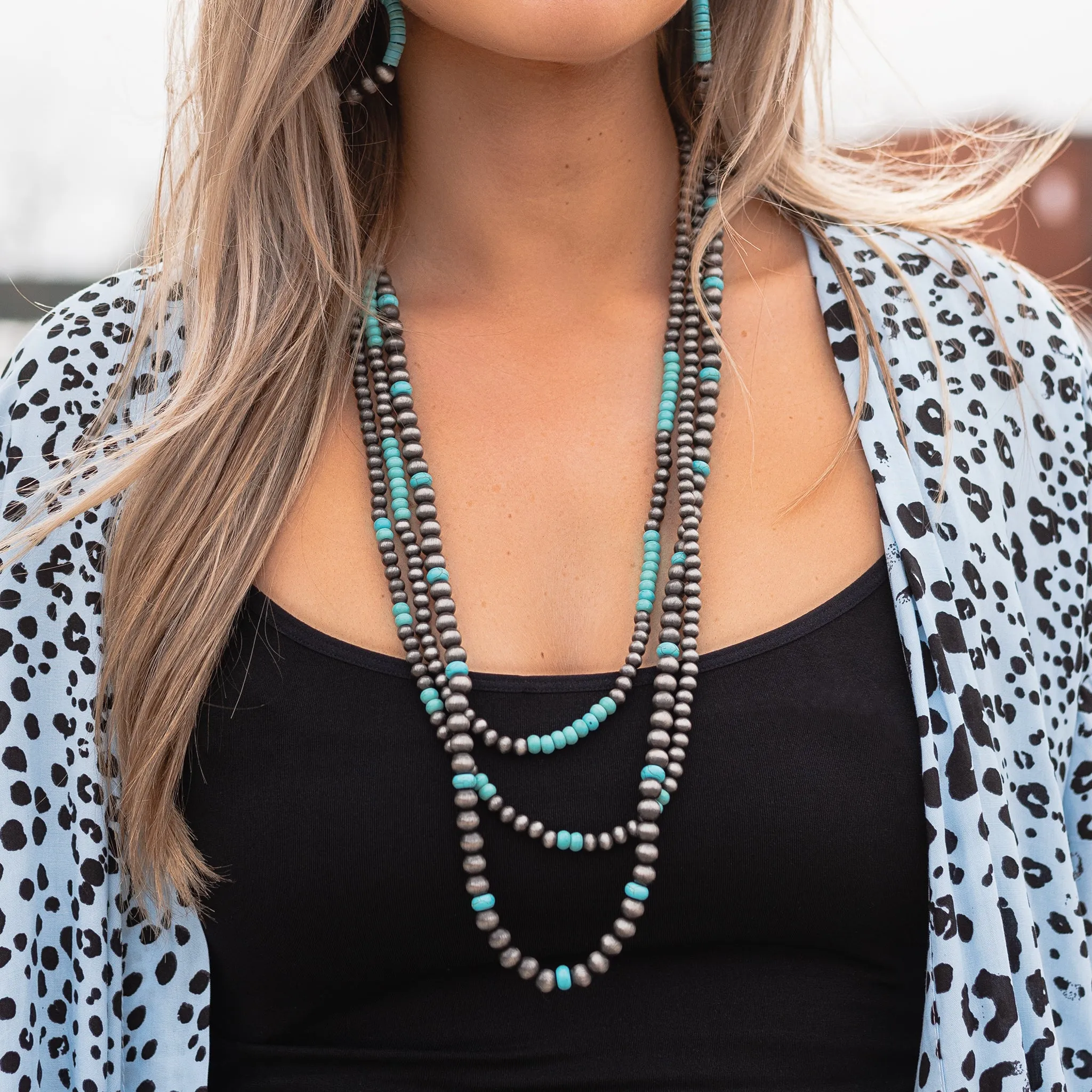 72659 - Squash Blossom Necklace - Silver