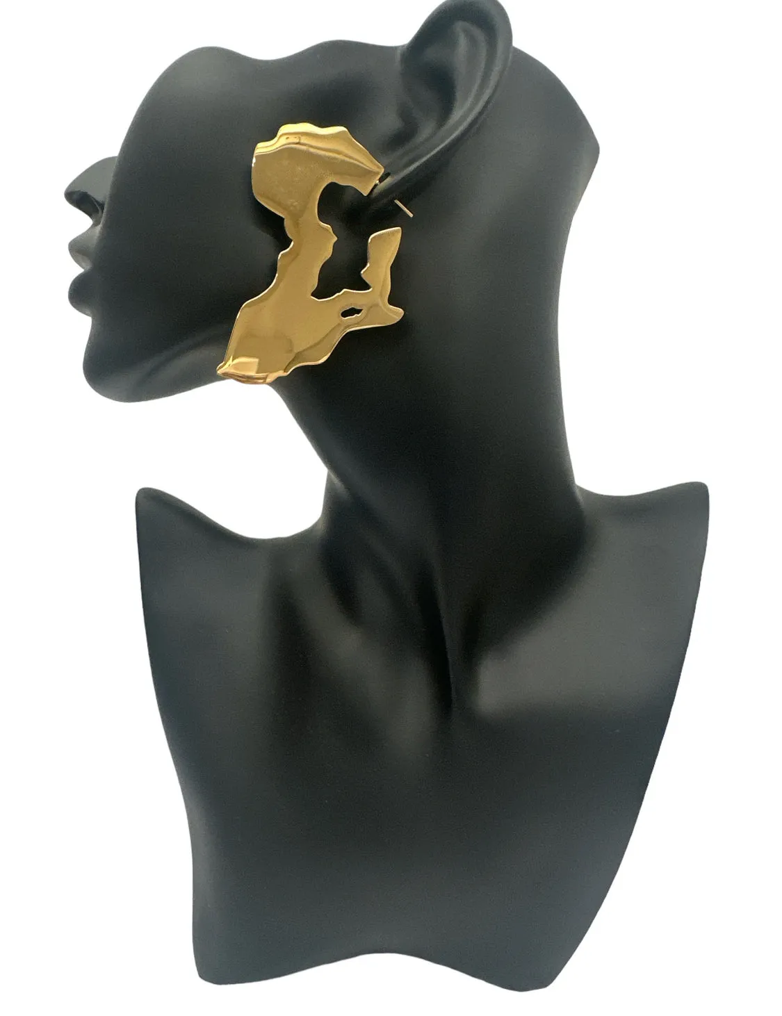 7cm  Africa hoop earring