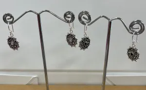 925 Silver Disc Earrings