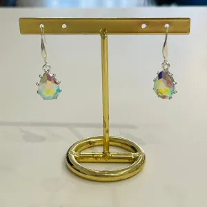 AB Crystal drop earrings