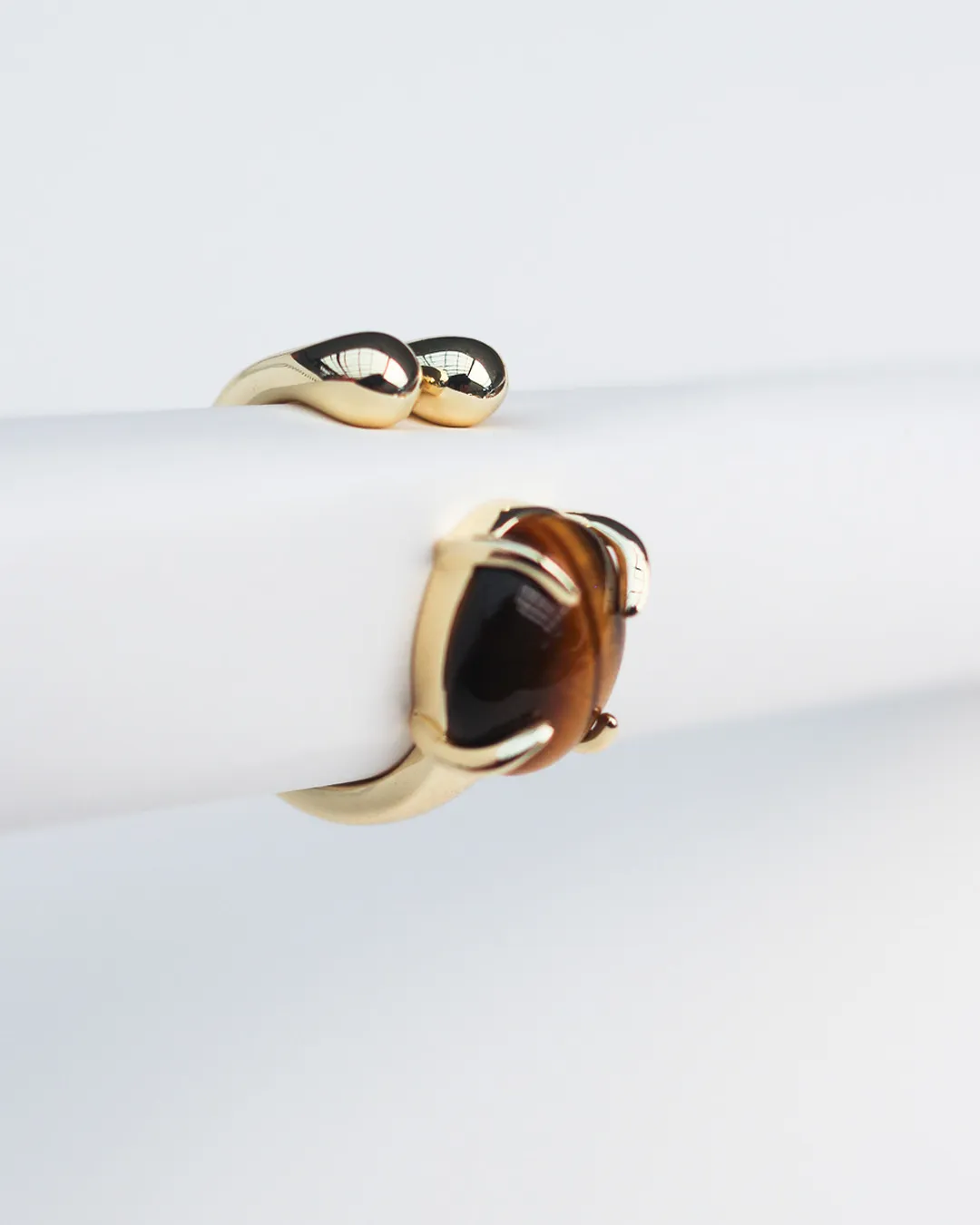 Accord Gemstone Ring - Tiger's Eye