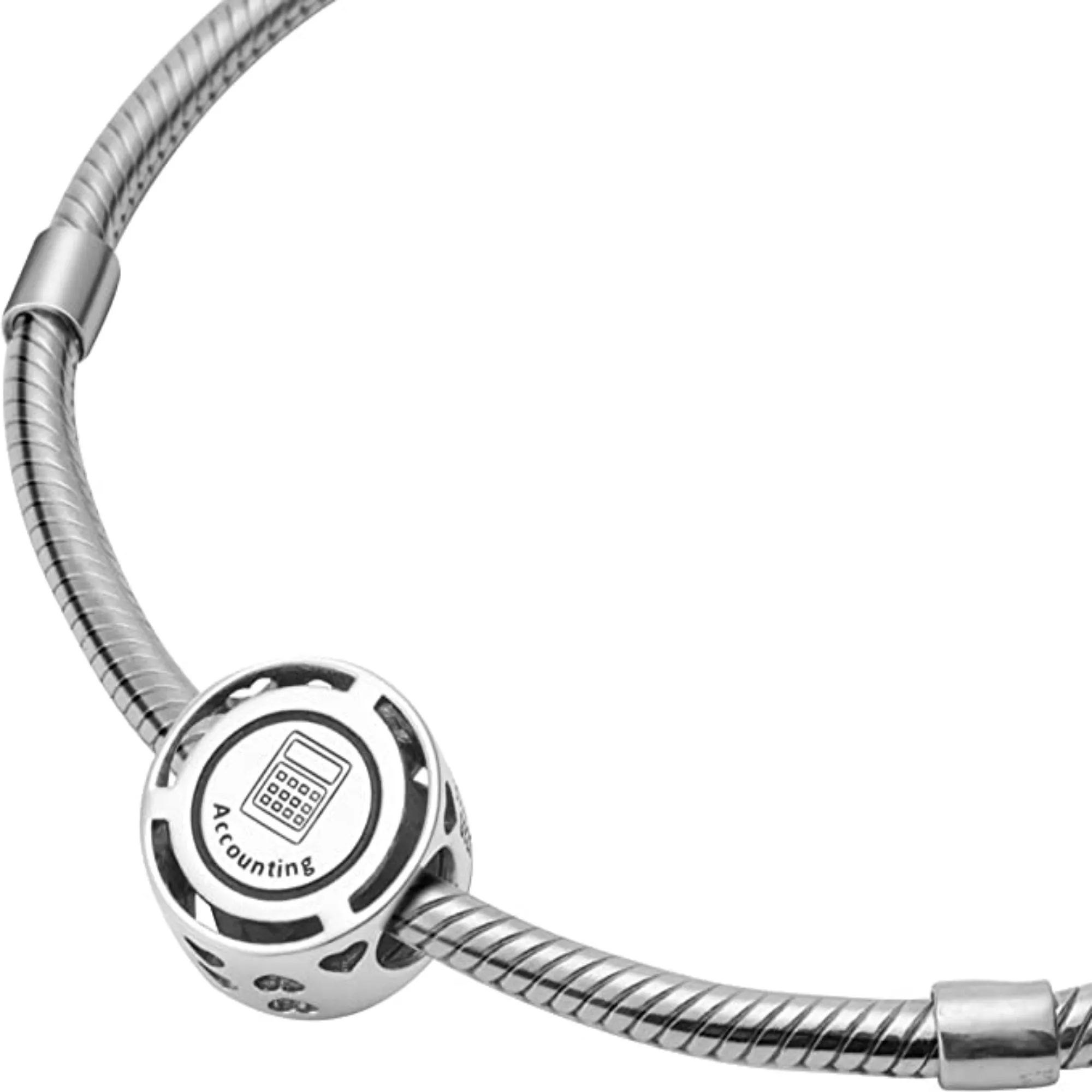 Accounting Accountant Bead Charm