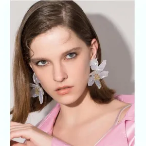 Acrylic Flower Earrings
