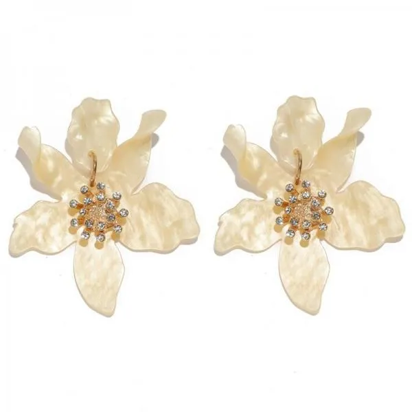 Acrylic Flower Earrings
