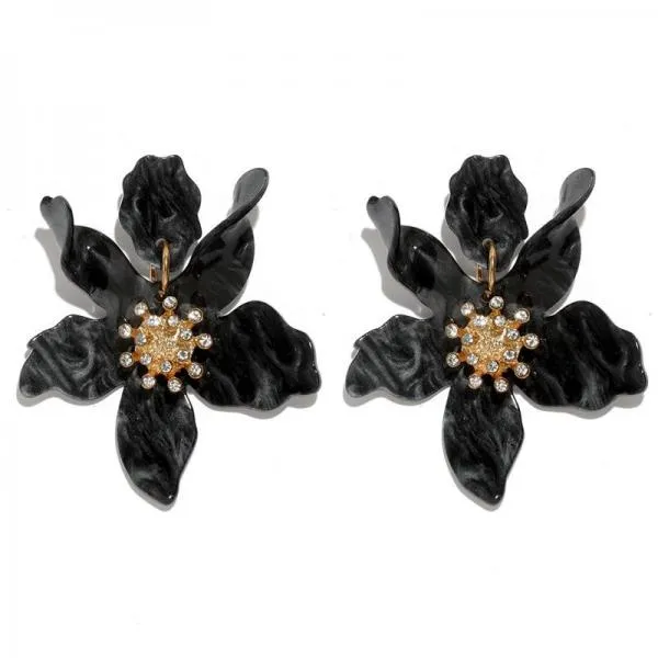 Acrylic Flower Earrings