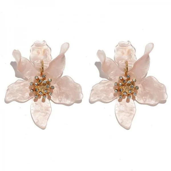 Acrylic Flower Earrings