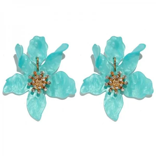 Acrylic Flower Earrings