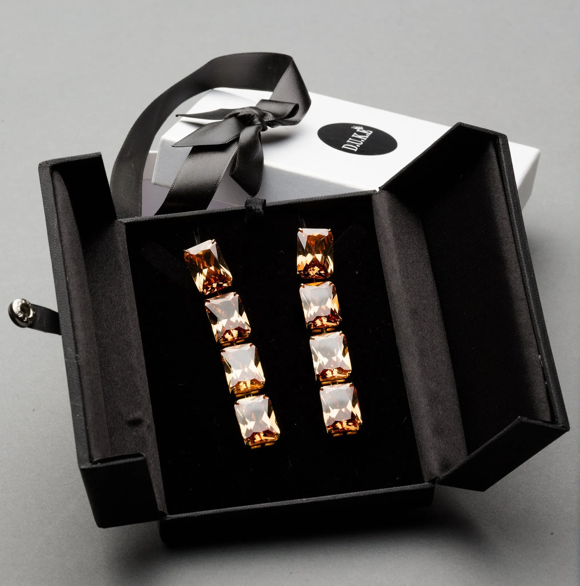 Angelina Crystal Earrings by DUKE n co