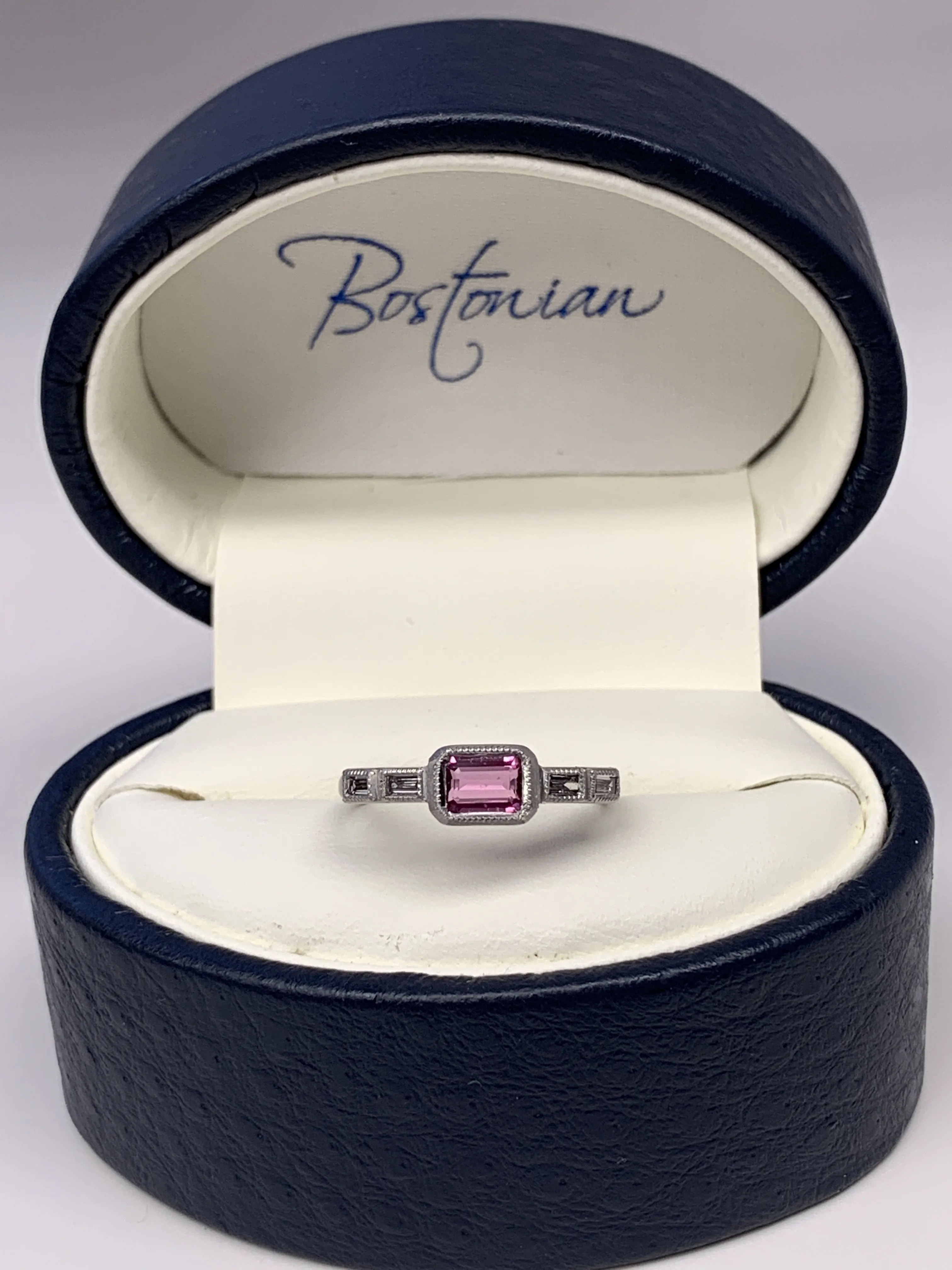 Anna East/West Baguette Ring