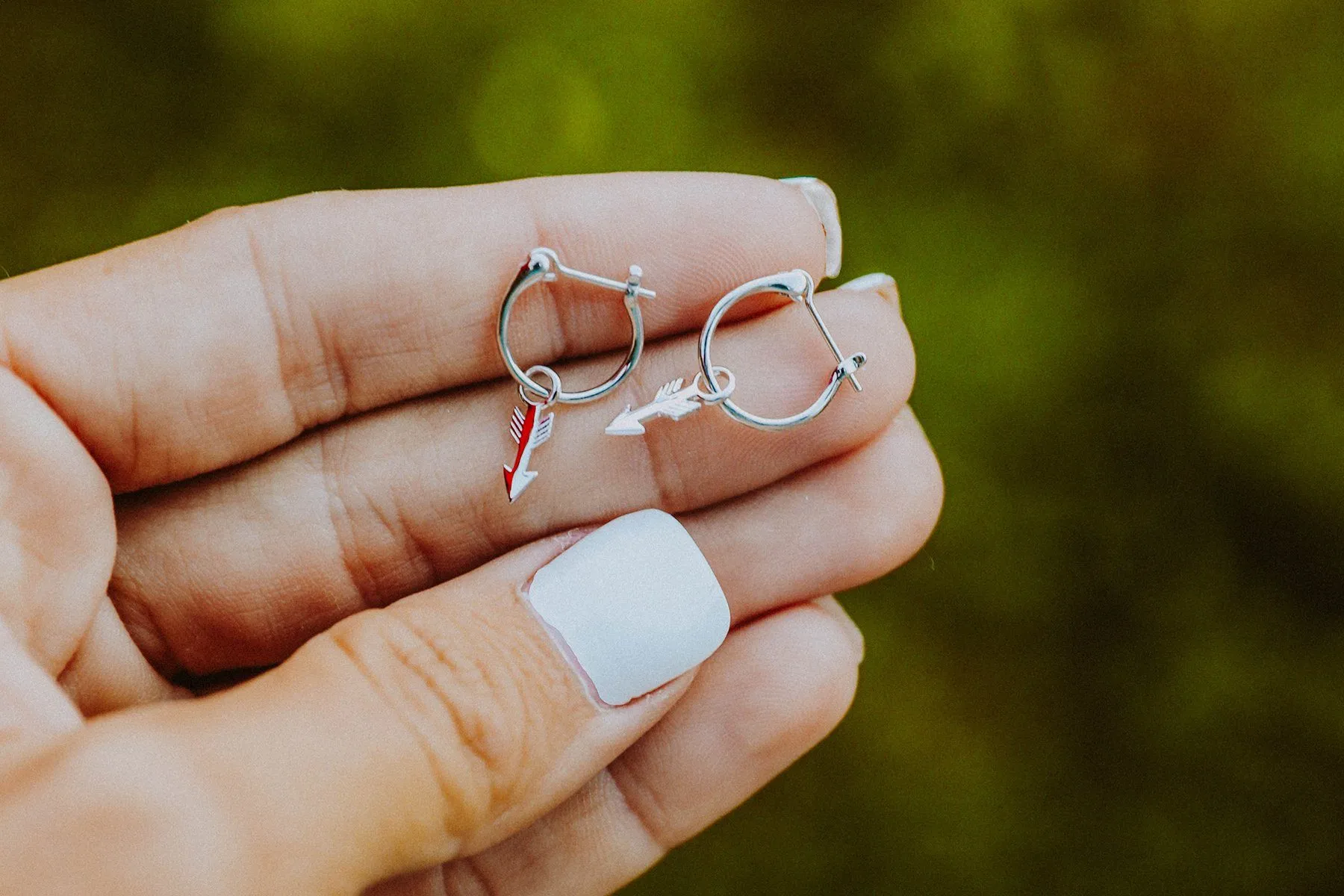 Arrow Hoop Earrings