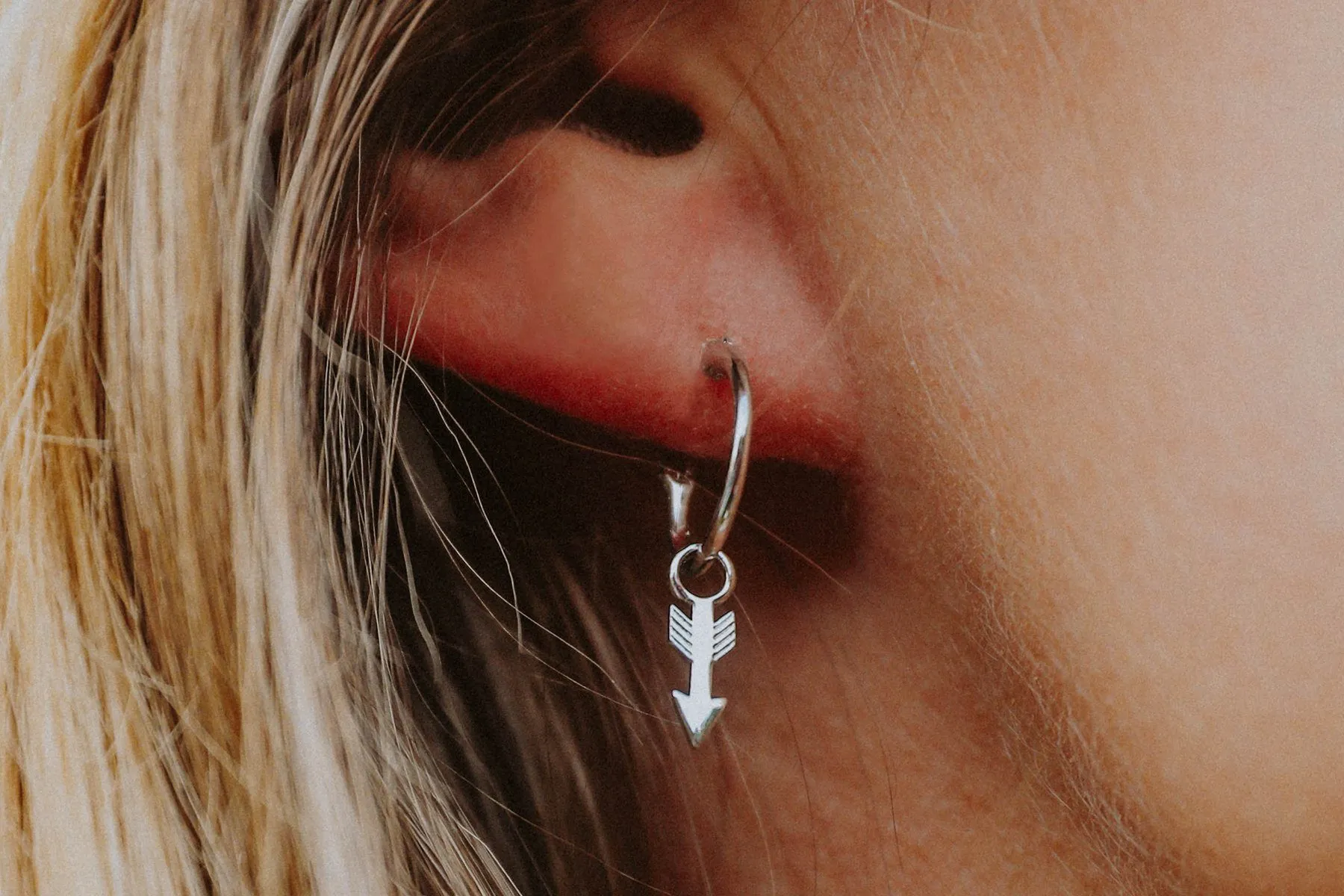Arrow Hoop Earrings