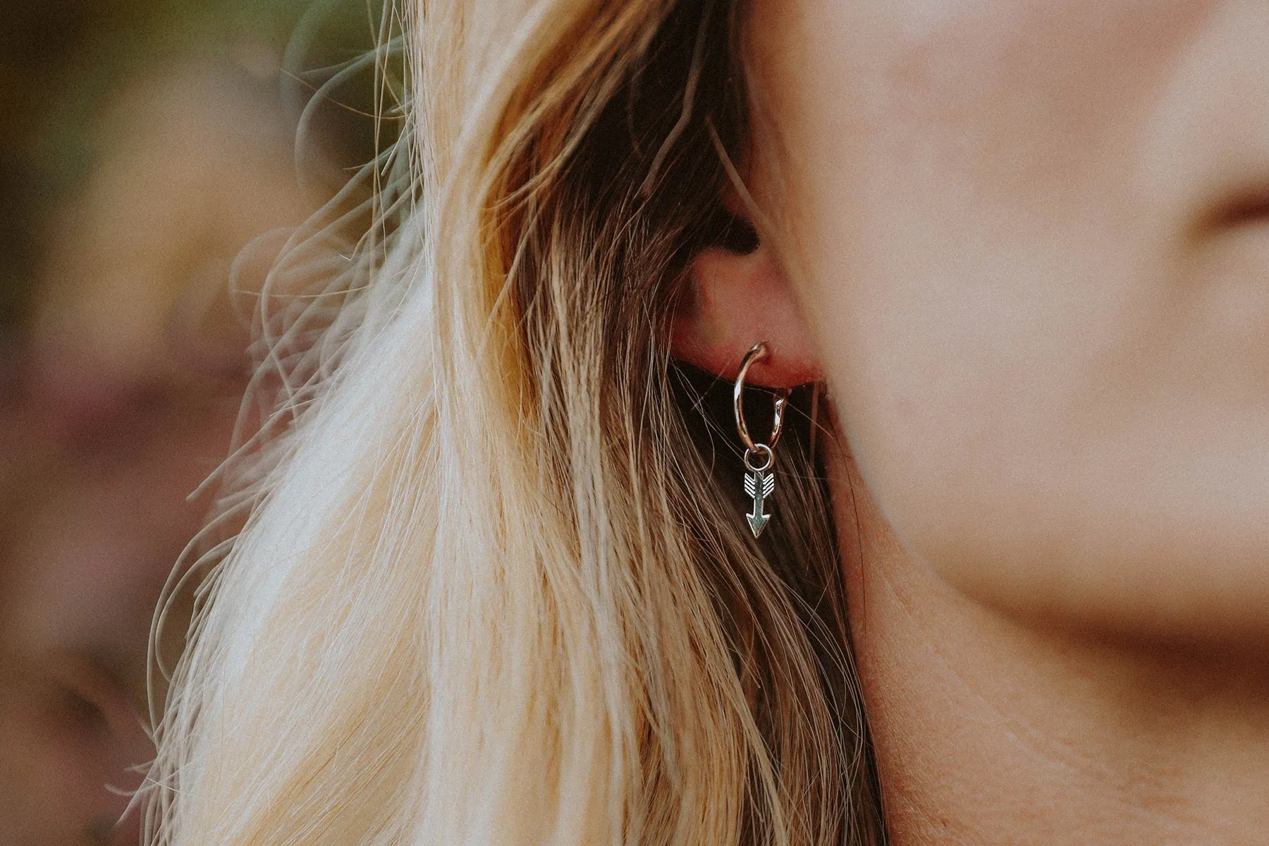 Arrow Hoop Earrings