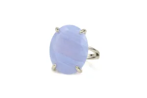 Artisan Natural Agate Gemstone Sterling Silver Rings