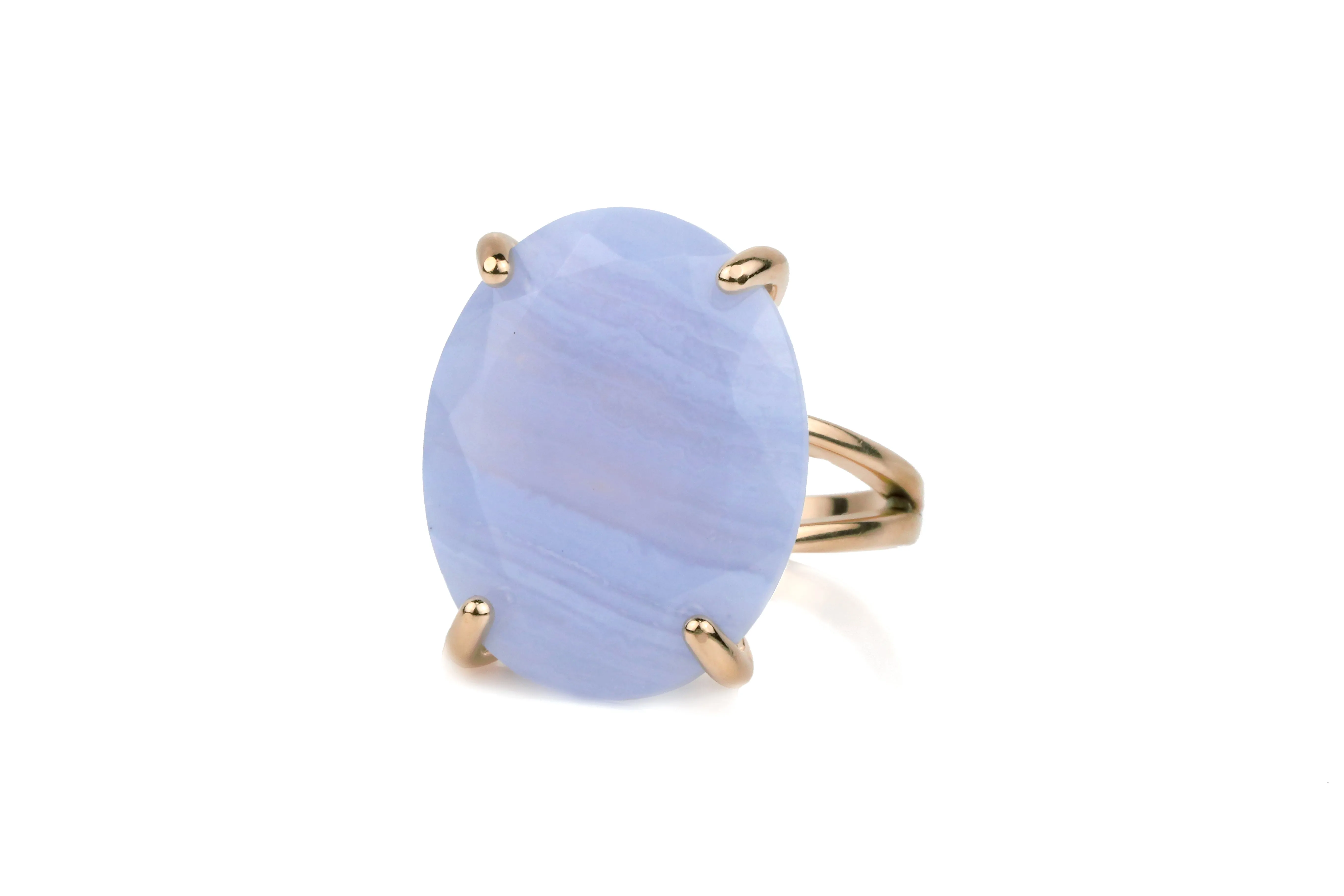 Artisan Natural Agate Gemstone Sterling Silver Rings