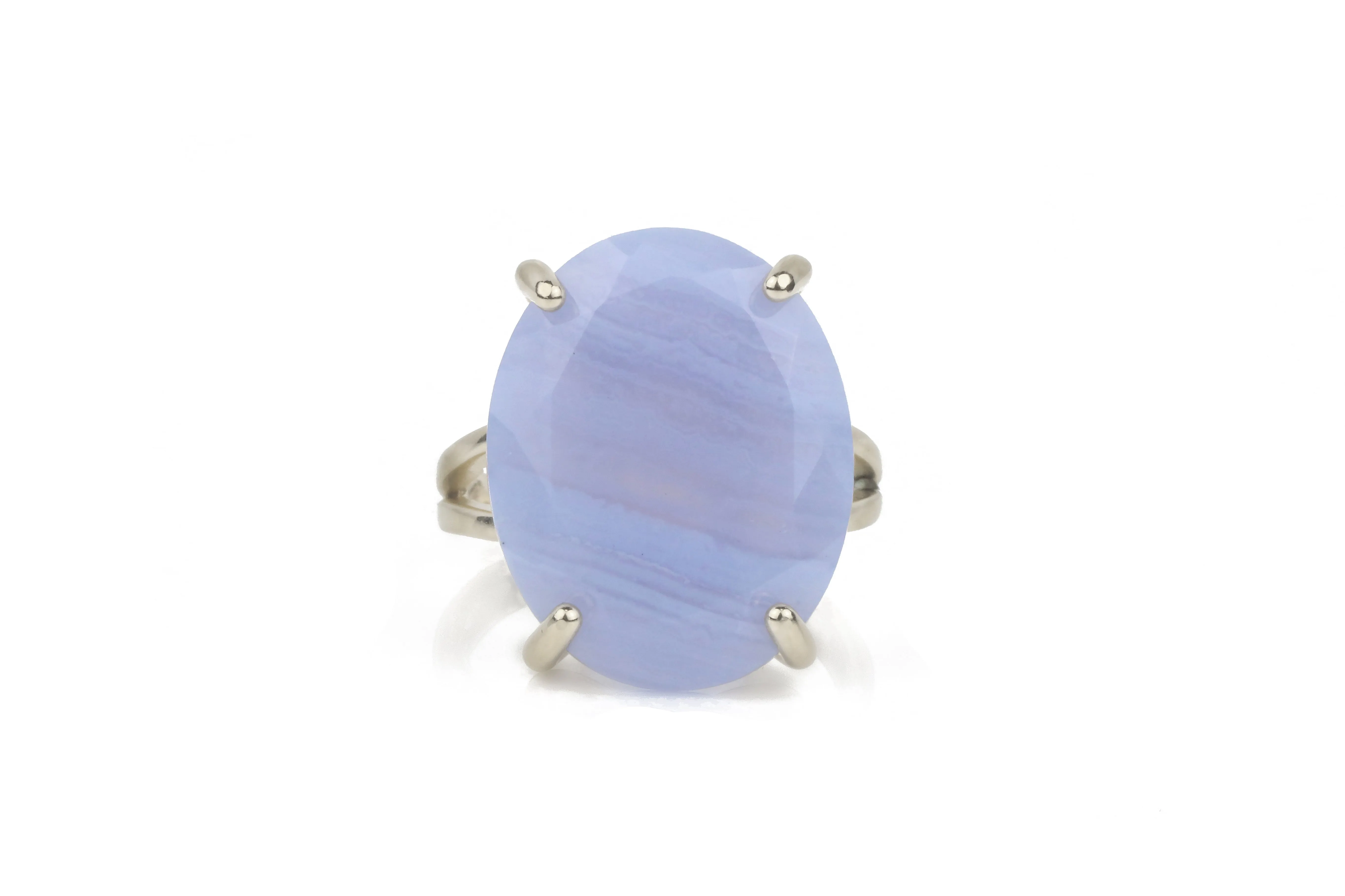 Artisan Natural Agate Gemstone Sterling Silver Rings