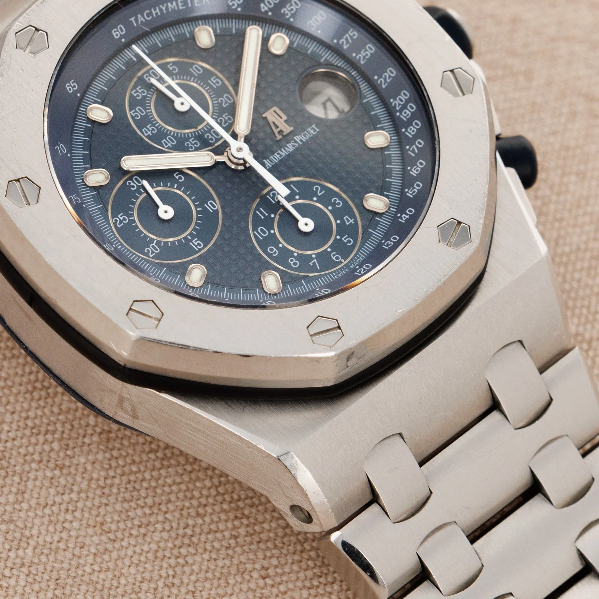 Audemars Piguet Steel The Beast Royal Oak Offshore Chronograph Ref. 25721 with Certificate