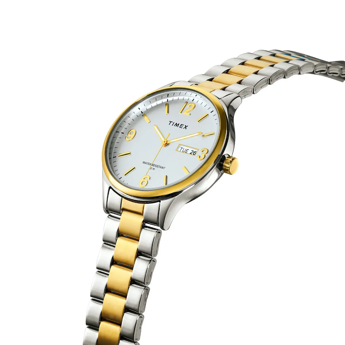 Avon Timex Unisex Two -Tone Watch With Date Function