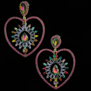 BAROQUE HEART EARRINGS