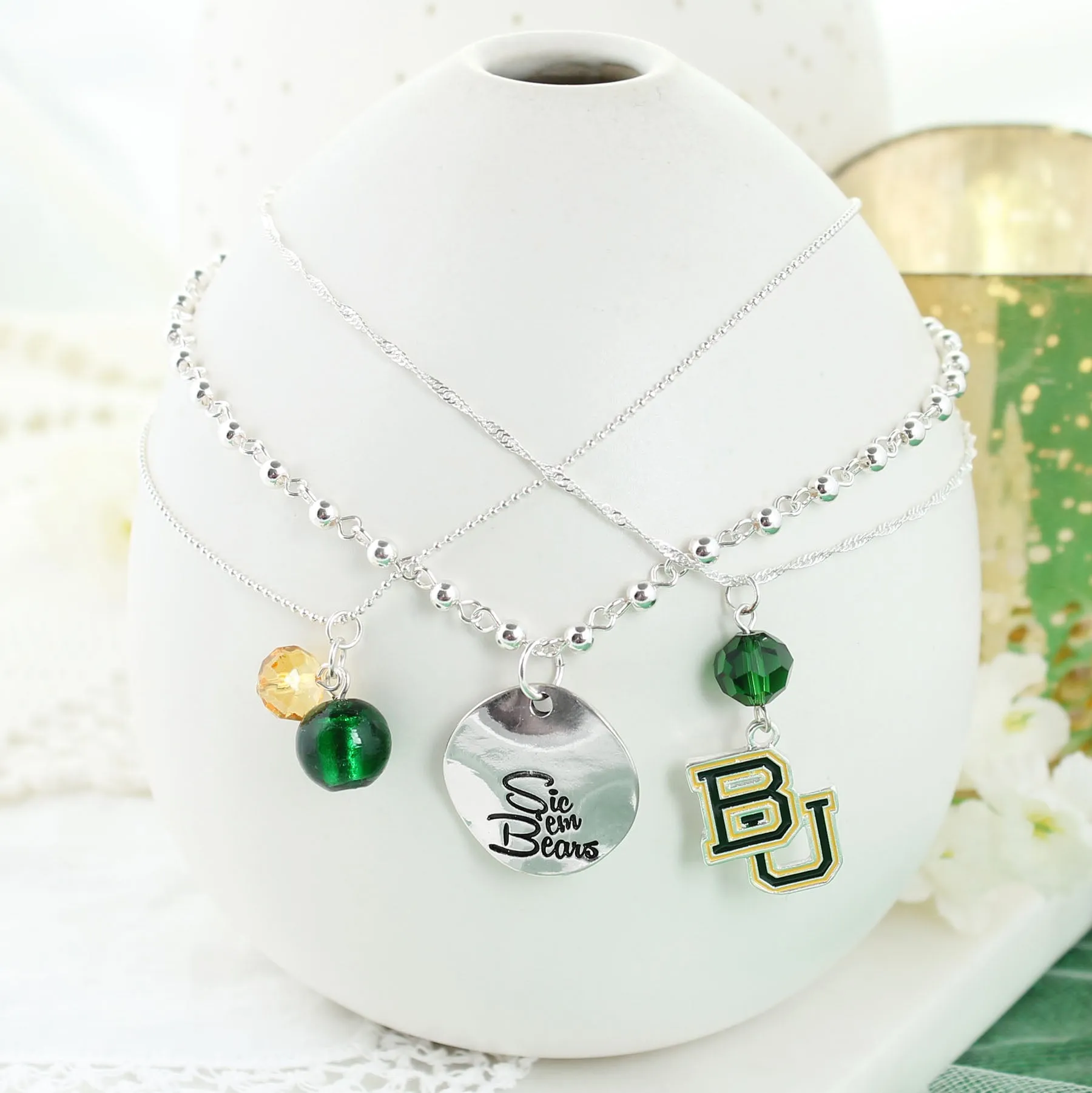 Baylor Trio Necklace Set