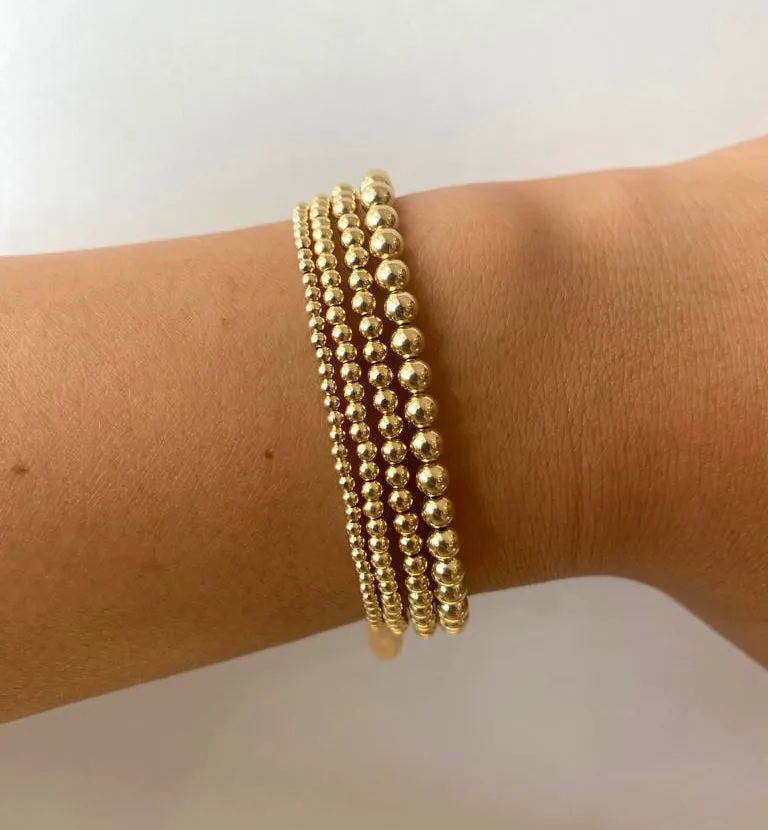 Bead Bracelet ~ 14Kt Gold Filled