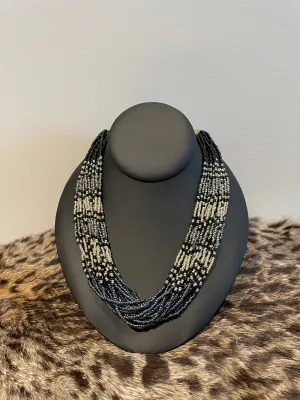 Beaded  Multi Layered Necklace