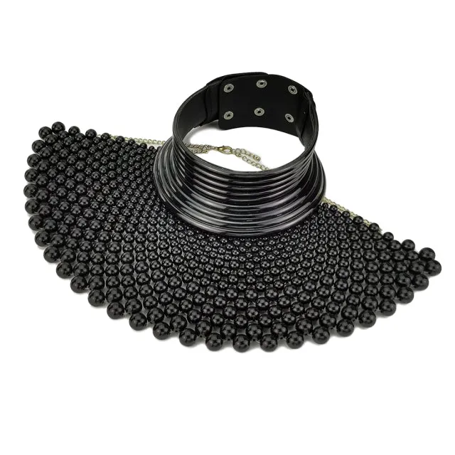 Beaded Statement Necklace
