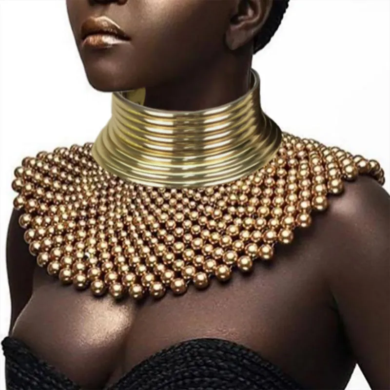 Beaded Statement Necklace