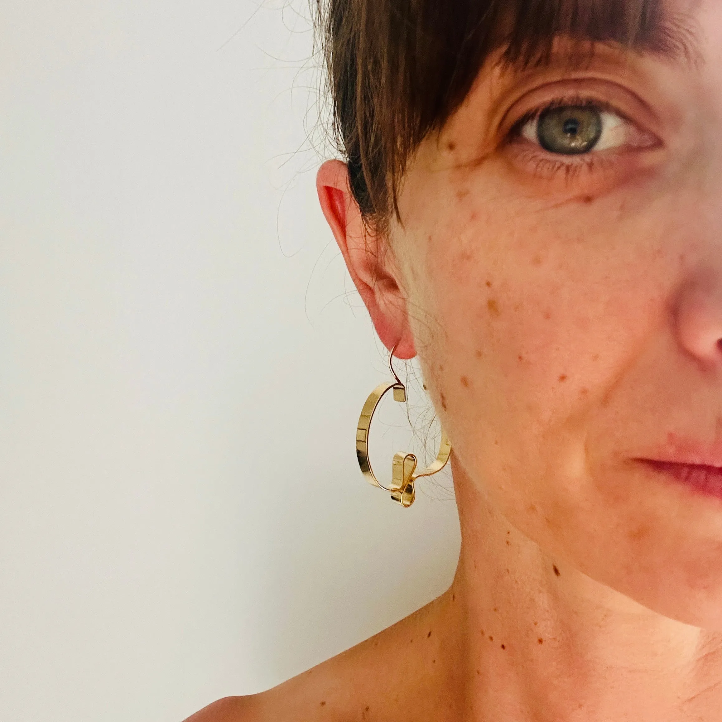 Beats hoop earrings