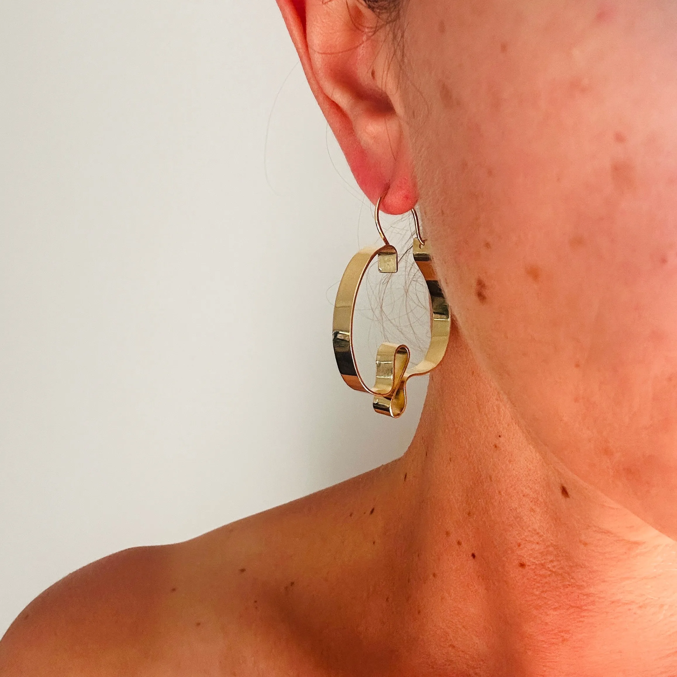 Beats hoop earrings