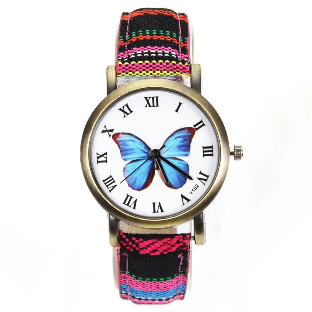 Beautiful Boho Canvas Women's Watches