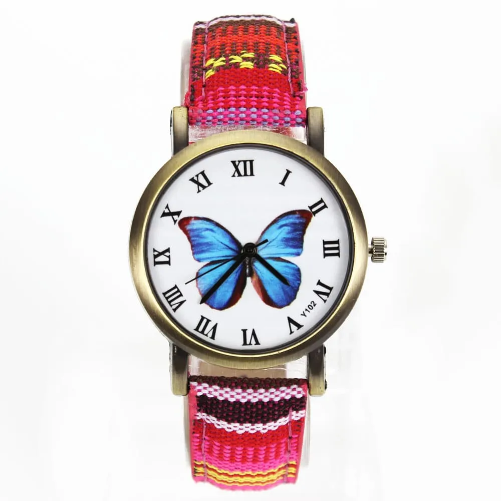 Beautiful Boho Canvas Women's Watches