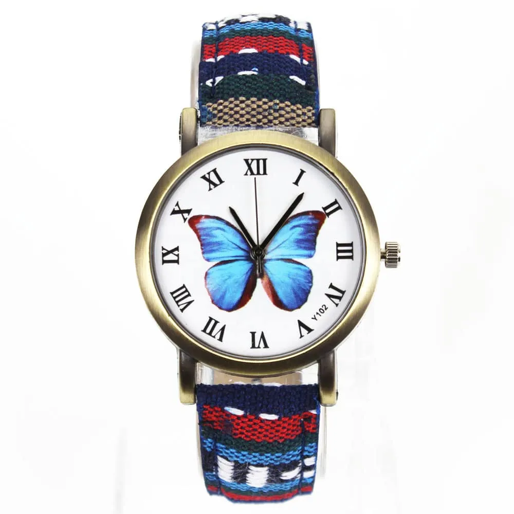Beautiful Boho Canvas Women's Watches