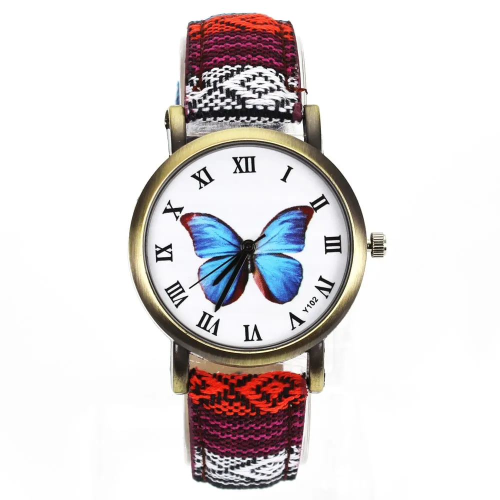 Beautiful Boho Canvas Women's Watches