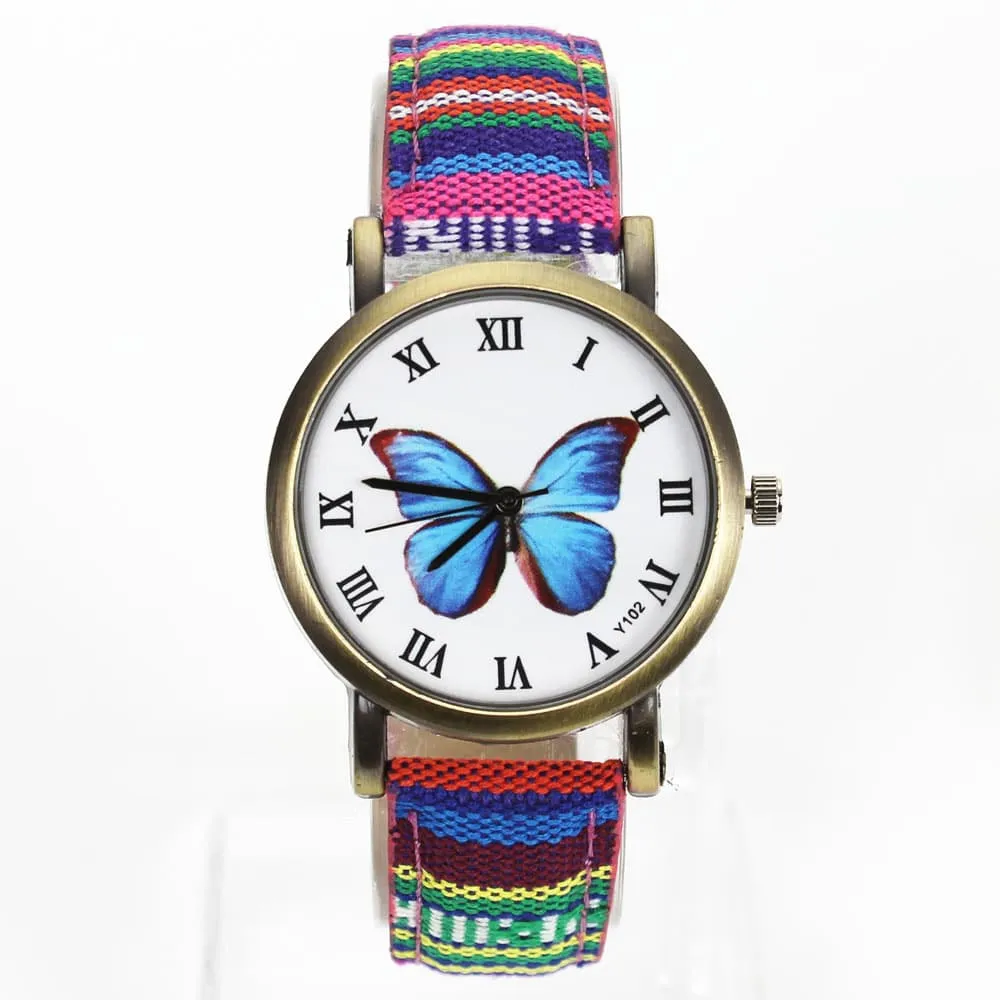 Beautiful Boho Canvas Women's Watches