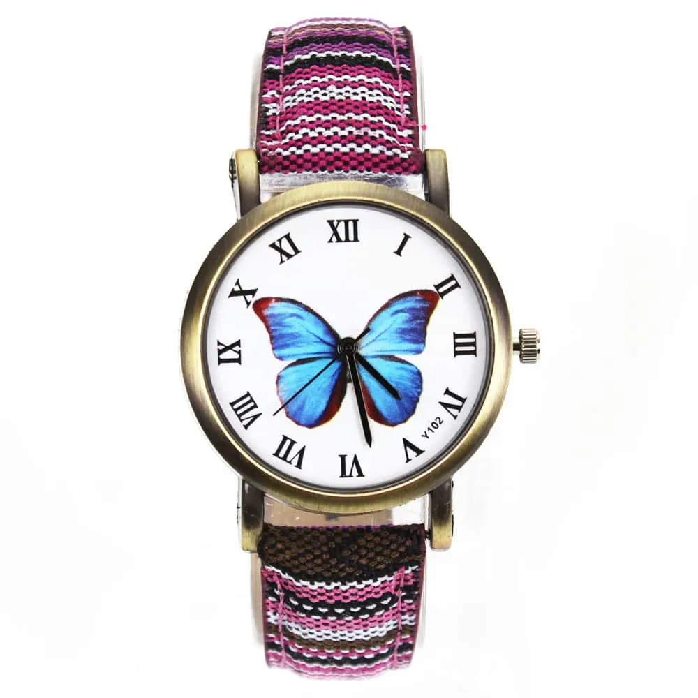 Beautiful Boho Canvas Women's Watches