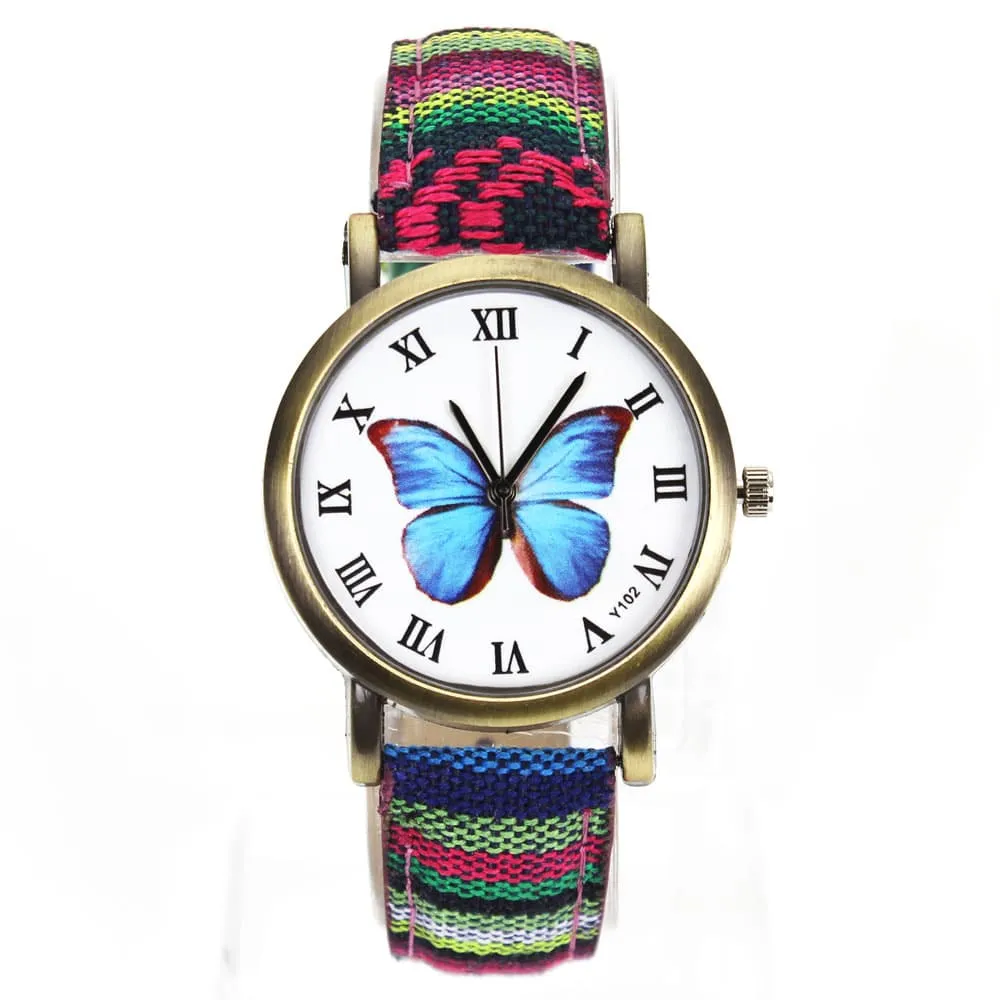Beautiful Boho Canvas Women's Watches