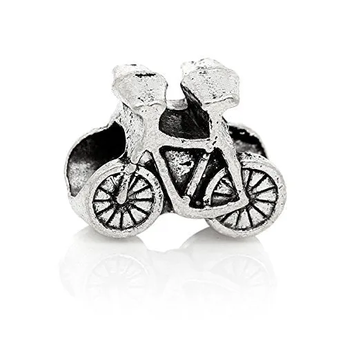 Bicylce European Bead Compatible for Most European Snake Chain Bracelet