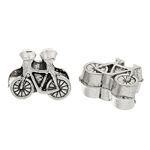 Bicylce European Bead Compatible for Most European Snake Chain Bracelet