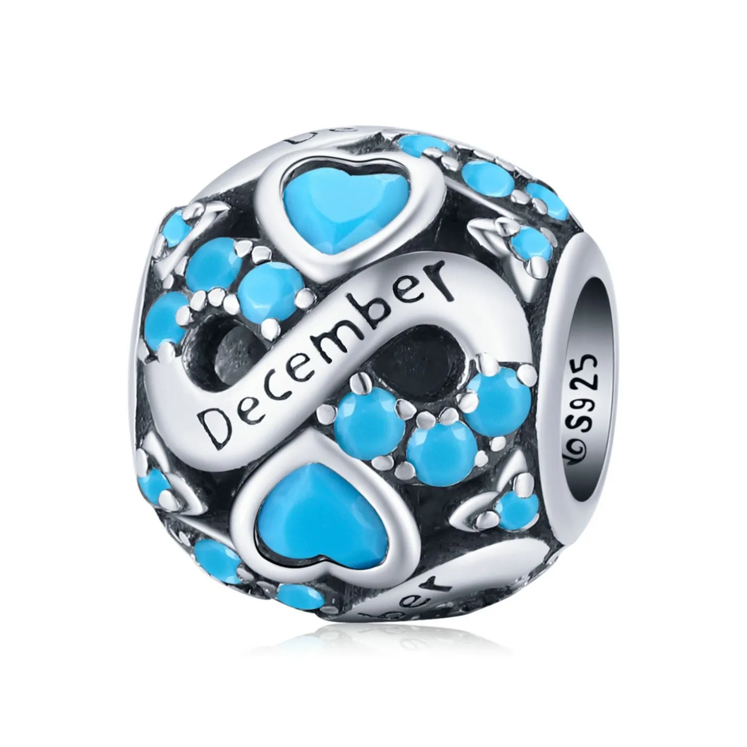 Birthstone Bead Charm