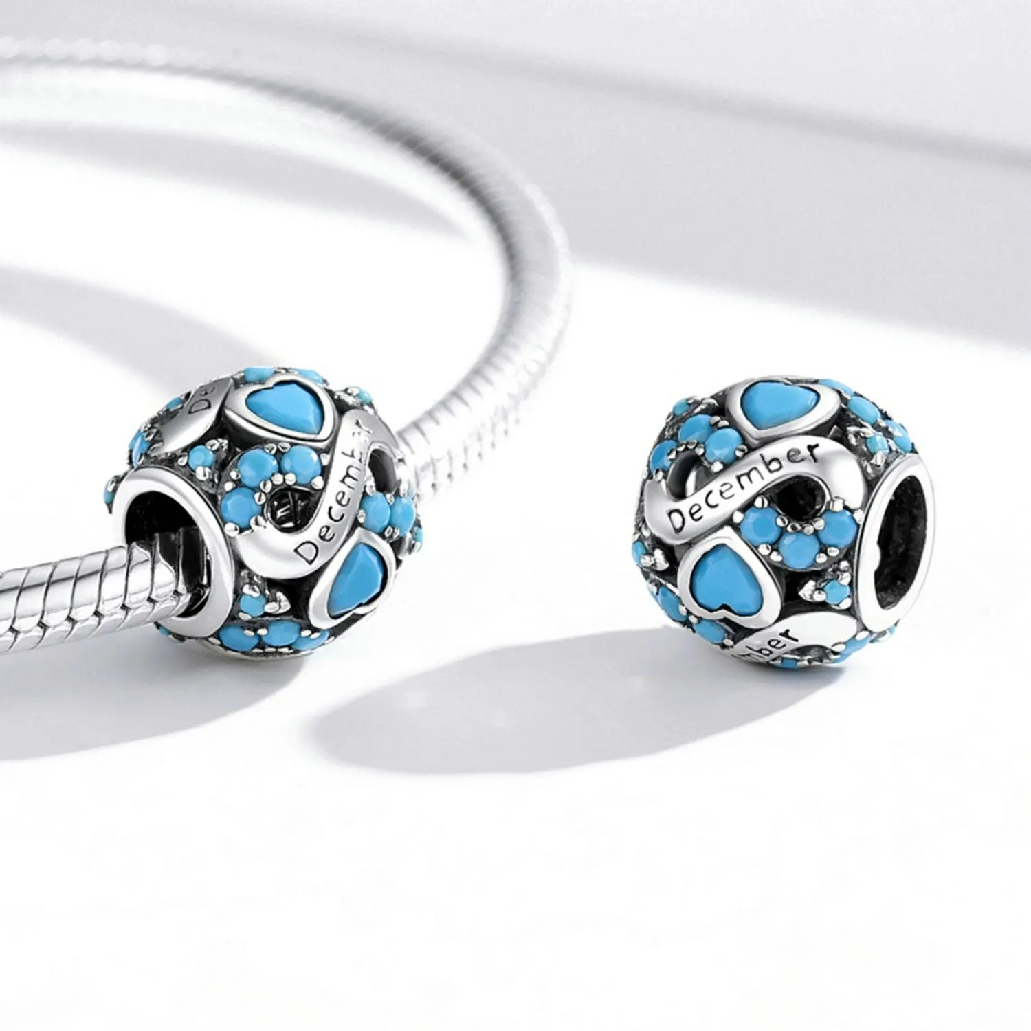 Birthstone Bead Charm