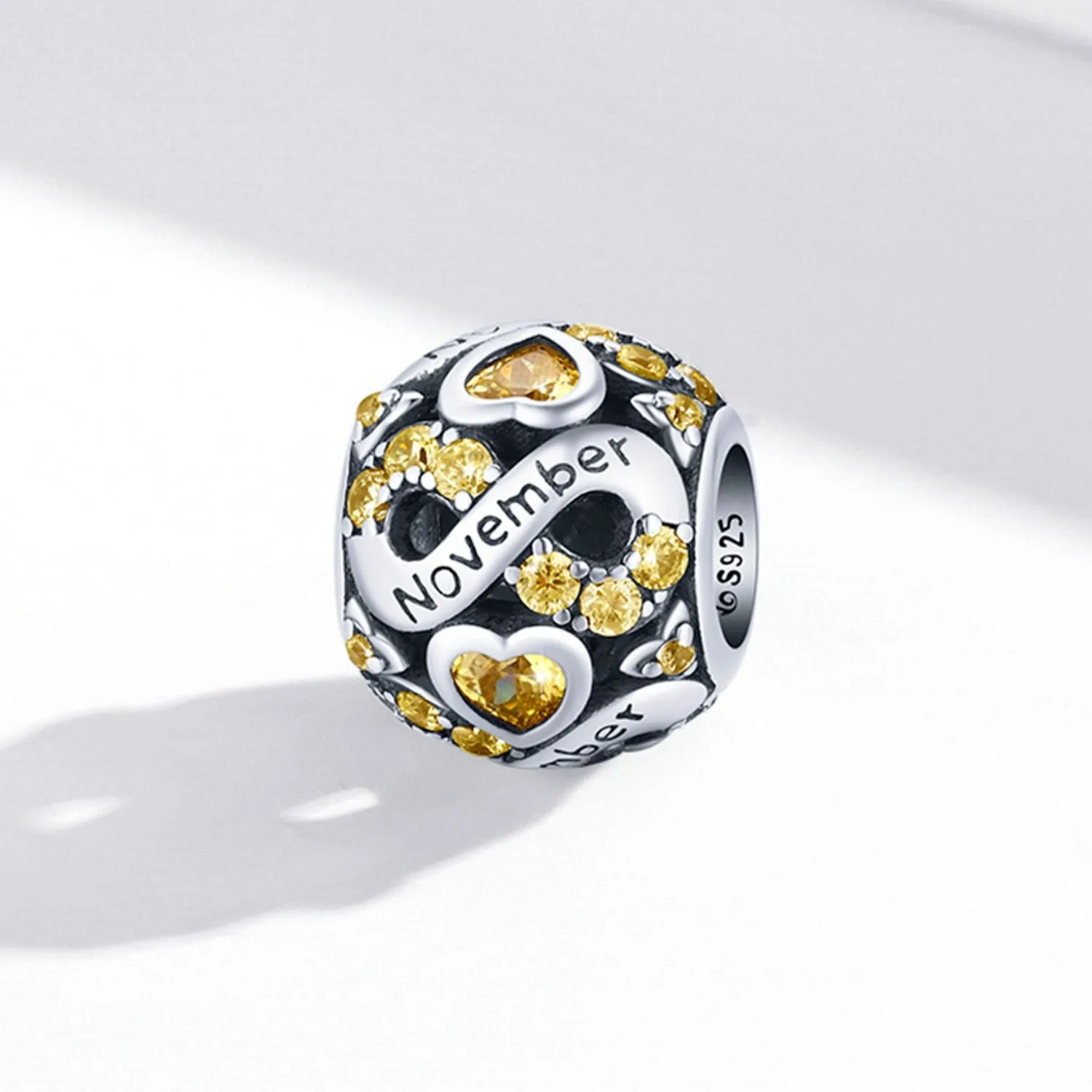 Birthstone Bead Charm