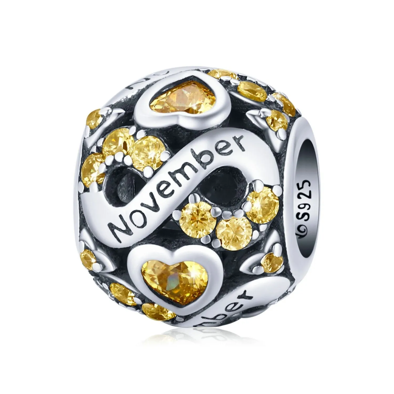 Birthstone Bead Charm